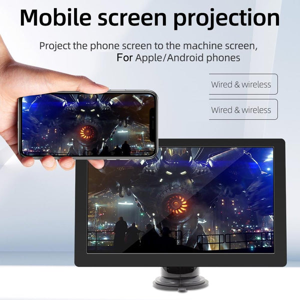 Universal Hd Mp5 Player With Reversing Monitor Rear View Monitors/Cams & Kits