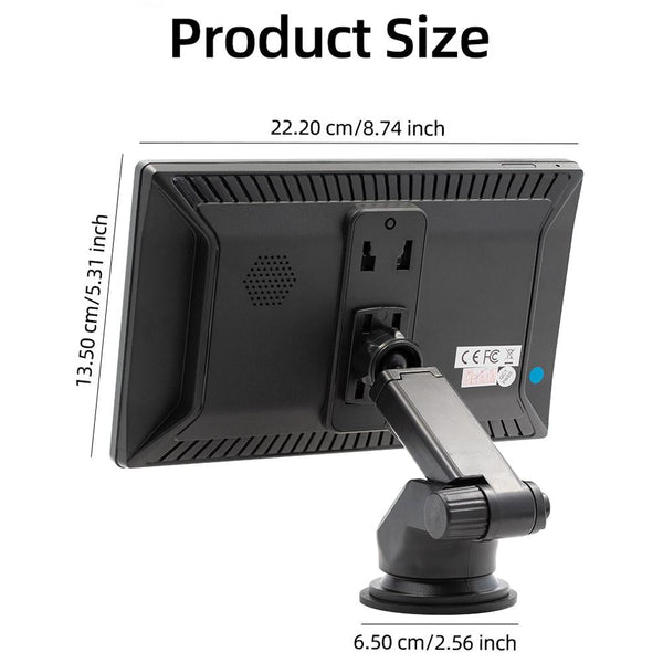 Universal Hd Mp5 Player With Reversing Monitor Rear View Monitors/Cams & Kits