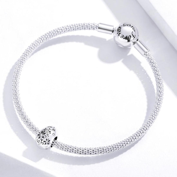 925 Sterling Silver Retro Easter Egg Diy Bracelet Beads Charms & Pendants