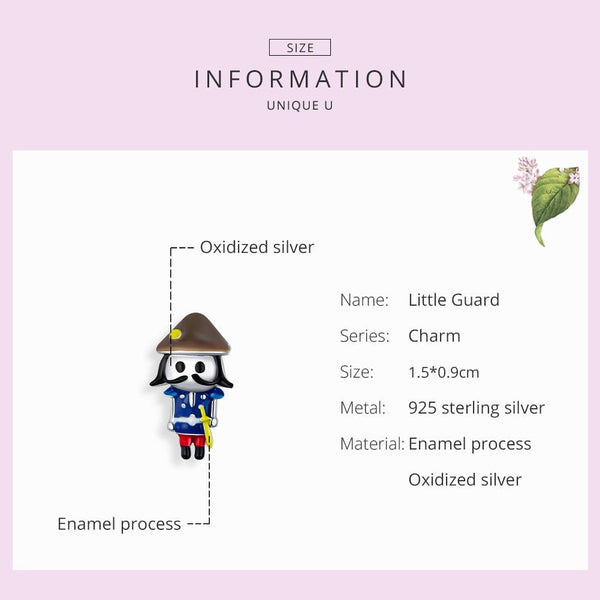 925 Sterling Silver Guard Beads For Diy Bracelets & Necklaces Charms & Pendants