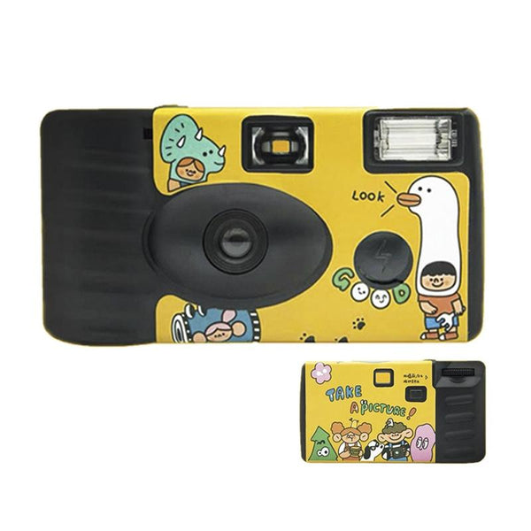 27 Pieces Retro Film Camera Waterproof Cartoon Stickers For Audio And Video Use Other Camera & Photo Accs