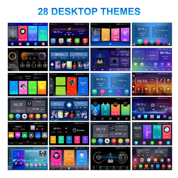 9 Inch Car Android Navigation Screen With Carplay 2 + 64G Ahd Camera Other Car Video