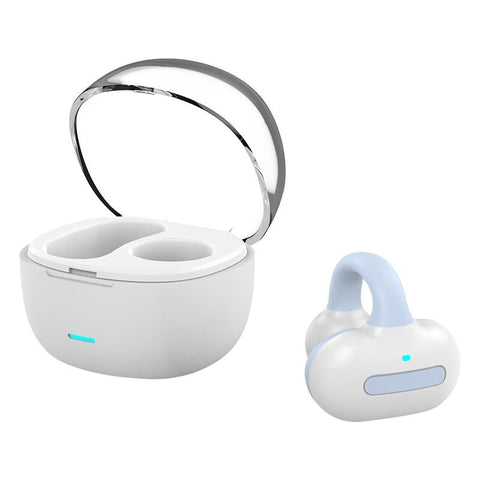 Ear Clip Type Touch Bone Conduction Bluetooth Earphone With Charging Warehouse Earbuds