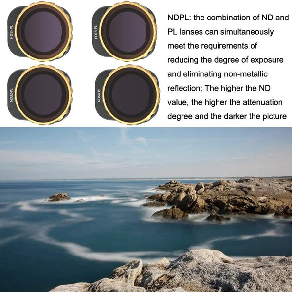 Pro 4 In 1 Mini Camera Nd8 Nd16 Nd32 Nd64 Filters