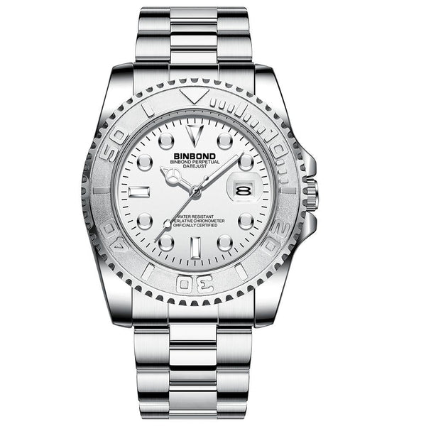 Waterproof Luminous Metal Gear Sports Watch 30M Watches