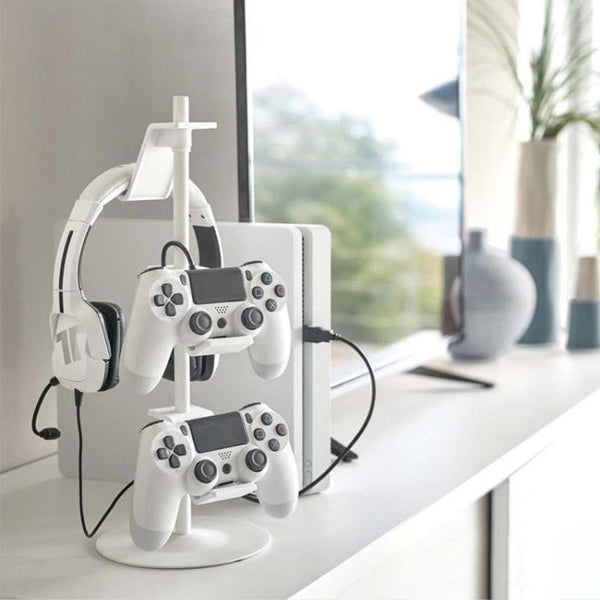 Desktop Gamepad And Headphone Storage Rack 4 Floors Controllers & Attachments