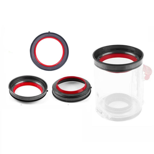 Vacuum Parts High Quality Replacement For Efficient Cleaning Dyson V10 Dust Bin Red Silicone Ring Vacuum Cleaner Parts