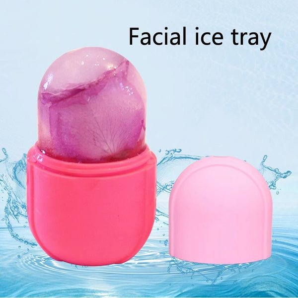 Massage Ice Tray For Eye Bags Arms And Thighs Capsule Black Massagers