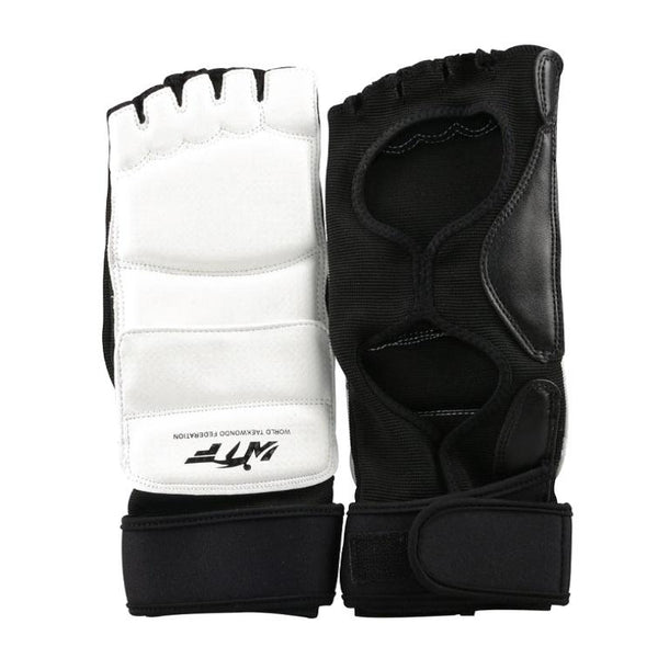 Pair Of Taekwondo Boxing Half Toe Foot Guard L Cover Size 37 39 Shin Guards
