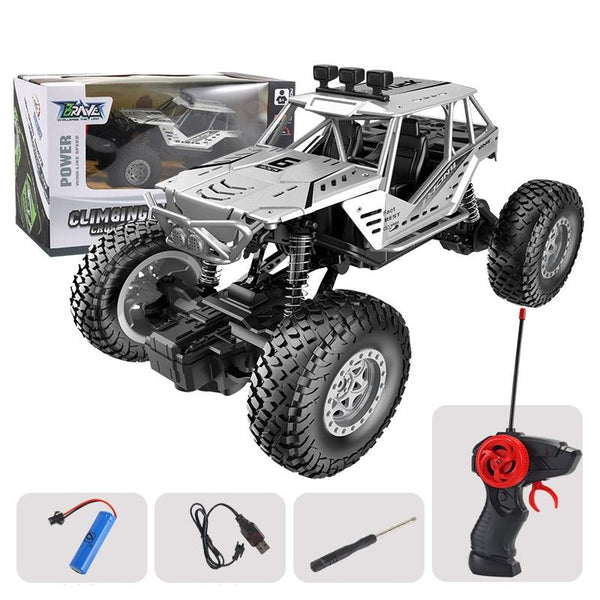 Jzrc Alloy Remote Control Off Road Vehicle Toy Medium Size Silver Remote Controlled Toys