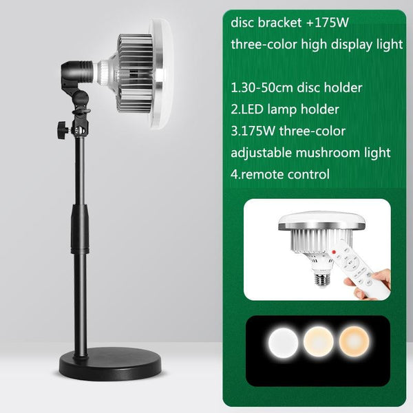 Indoor Jewelry Photography Light 355 Watt Mushroom Lamp And Stand For Audio Video Other Lighting & Studio