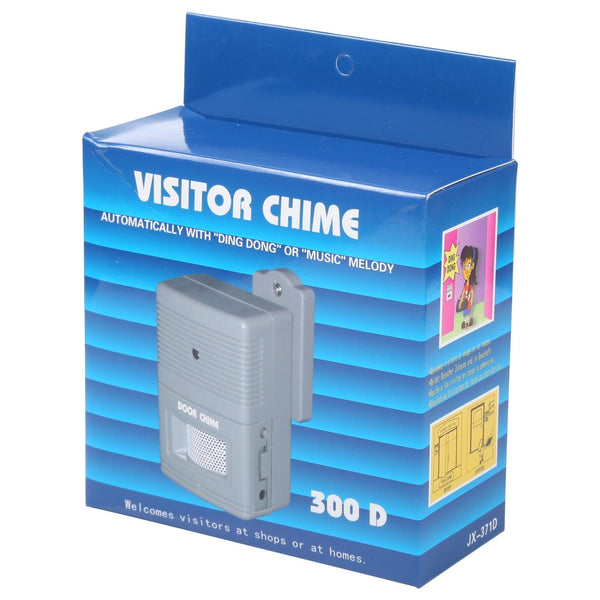 Grey Wireless Door Chime For Visitor Alert Wind Chimes