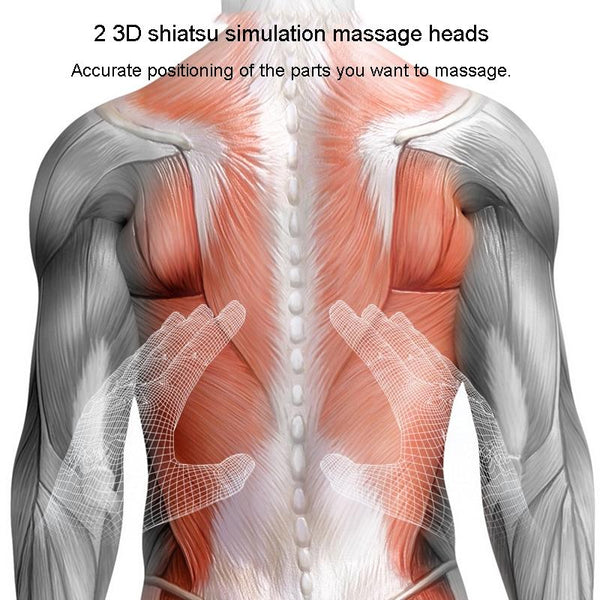 Lumbar And Neck Massager For Car Gray Charging Model Wired Yellow Massagers