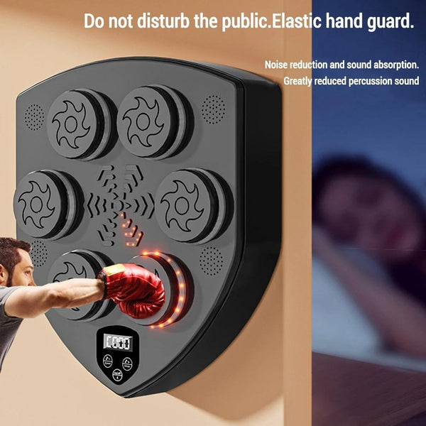 Target Boxing Machine For Smart Sandbag Training + Parent Child Gloves Punching Bags