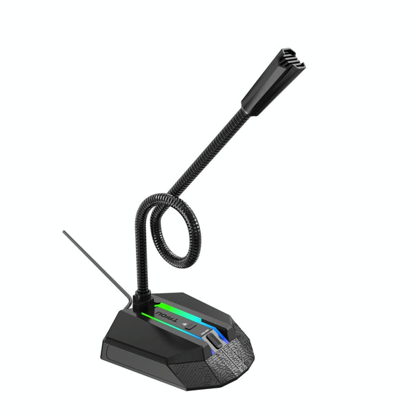 Flexible Usb Microphone With Rgb Lighting For Voice Chat And Video Conferencing Microphones & Wireless Systems