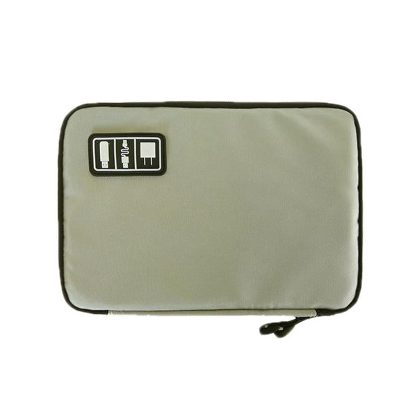 Multifunctional U Disk Storage Bag For Mobile Phone Accessories Grey Other Mobile Accessories
