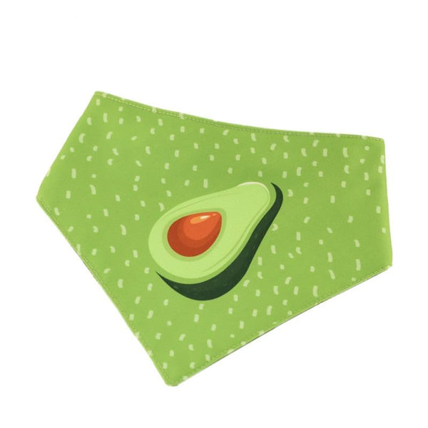 Refreshing Avocado Pet Scarf Three Layer Thickened Waterproof Saliva Towel Size Dog Clothing & Shoes