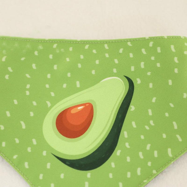 Refreshing Avocado Pet Scarf Three Layer Thickened Waterproof Saliva Towel Size Dog Clothing & Shoes