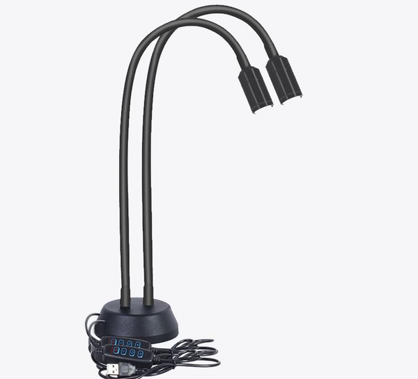 Double Head Led Jewelry Table Lamp For Live Photos Other Lighting & Studio