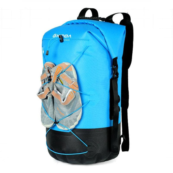 Waterproof Outdoor Stream Tracing Backpack Black 16L Blue 16L Dry Bags