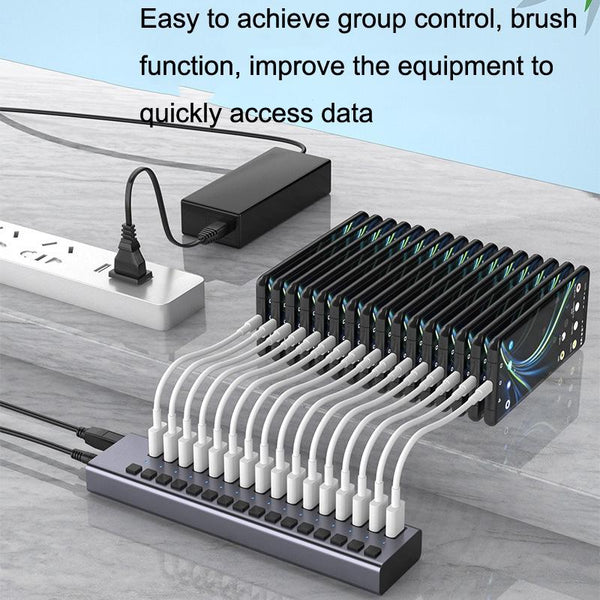 10 Port Usb3.0 Docking Hub For Computers Usb Cables Hubs & Adapters