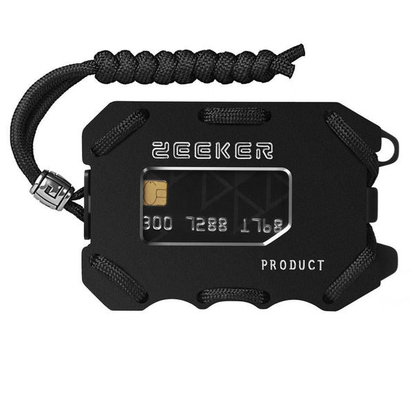 Rfid Metal Card Holder With Bottle Opener Black Business Card Holders