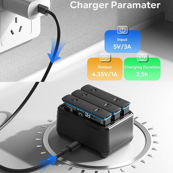 Camera Accessories Charging Seat Battery Charger Chargers & Cradles
