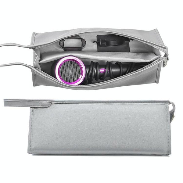 Dyson Hair Dryer Storage Package With Protective Cover Silver Hair Dryers