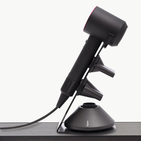 Universal Hair Dryer Stand No Drilling Silver Hair Dryers