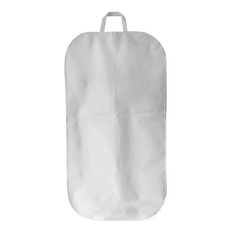 Black Non Woven Coat Suit Dust Bag 60X100cm White 60X120cm Garment Bags