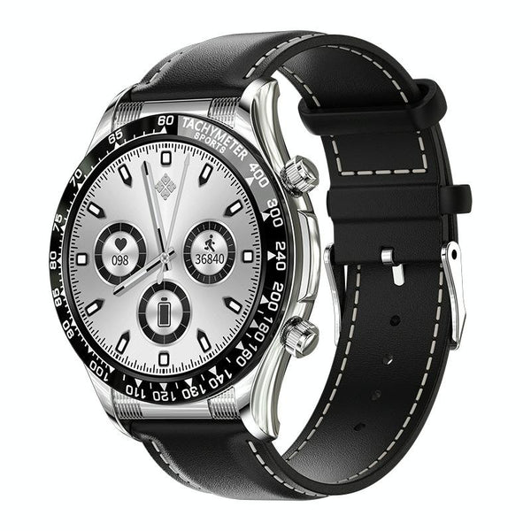 Parallel Deals Smart Bluetooth Watch With Nfc Black Leather Smart Watches