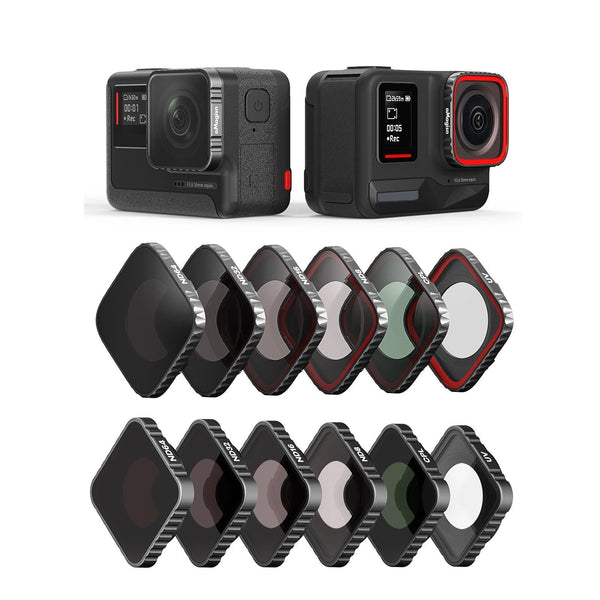 Waterproof Protective Goggles For Sports Camera Magisn Insta360 Ace Nd8+Nd16+Nd32+Nd64 Other Camera & Photo Accs