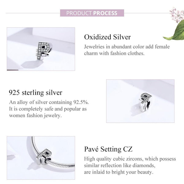 925 Sterling Silver Ruble Bead Pendant For Diy Bracelets & Necklaces Charms & Pendants