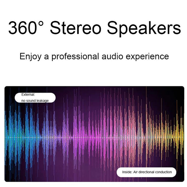 Wireless Bluetooth 5.2 Earphones With Noise Reduction Ear Mounted Design White Bag Accessories Earbuds