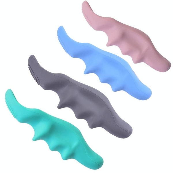 Silicone Thumb Massager For Muscle Relaxation And Fascia Green Massagers
