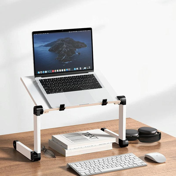 Folding Laptop Desk With Height And Storage Laptop Desks
