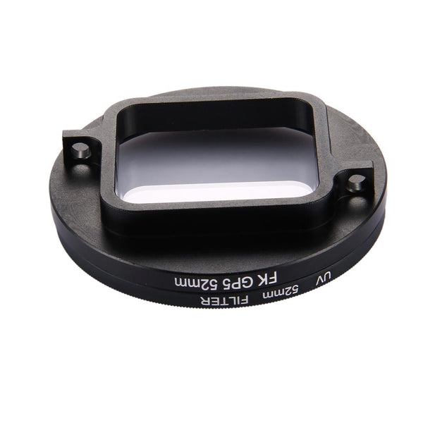 3 In 1 52Mm Round Uv Lens Filter For Gopro Hero7 / 6 With Cap Camera Drone Accessories