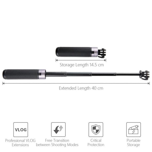 Dji Pocket Vlog Kit With Extension Pole Storage Bag For Audio And Video Recording Camera Accessory Bundles