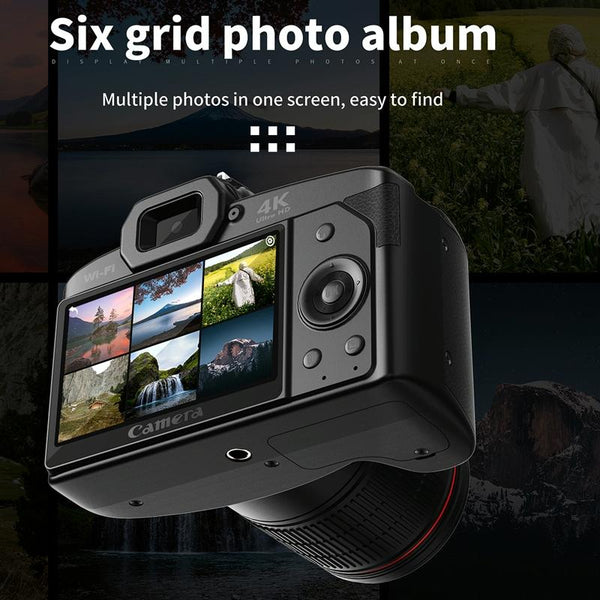 Dual Camera Night Vision 64 Million Pixel High Definition Wifi Digital & Fill Light Digital Cameras