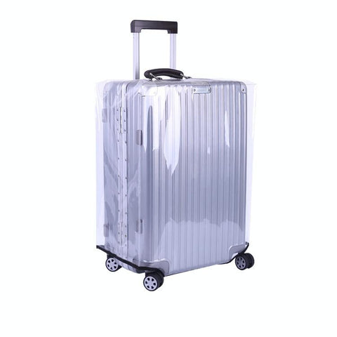 Waterproof Pvc Trolley Suitcase Cover 26 Inch Rimless Transparent Dustproof Outdoor Furniture Covers