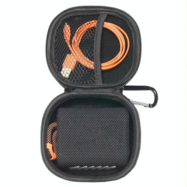 Protective Case For Jbl Go4 Bluetooth Speaker Portable Storage Bag Black Carbon Fiber Bags Skins & Travel Cases