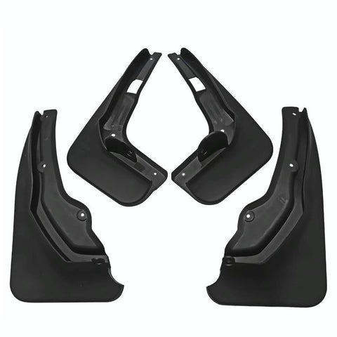 4Pcs / Set Car Auto Soft Plastic Splash Flaps Fender Guard For Mercedes Benz Class W205 2011 2014 Mud Flaps