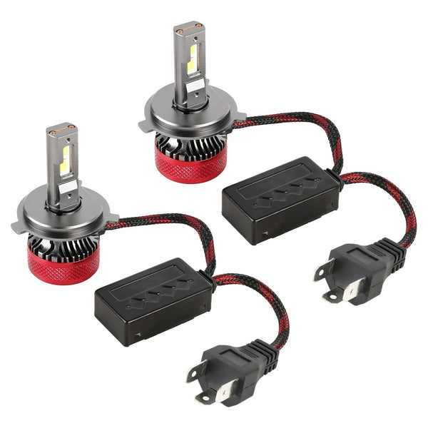 1 Pair H4 Dc12v 65W 6000K 6500Lm Led Car Headlights Led Car Lights