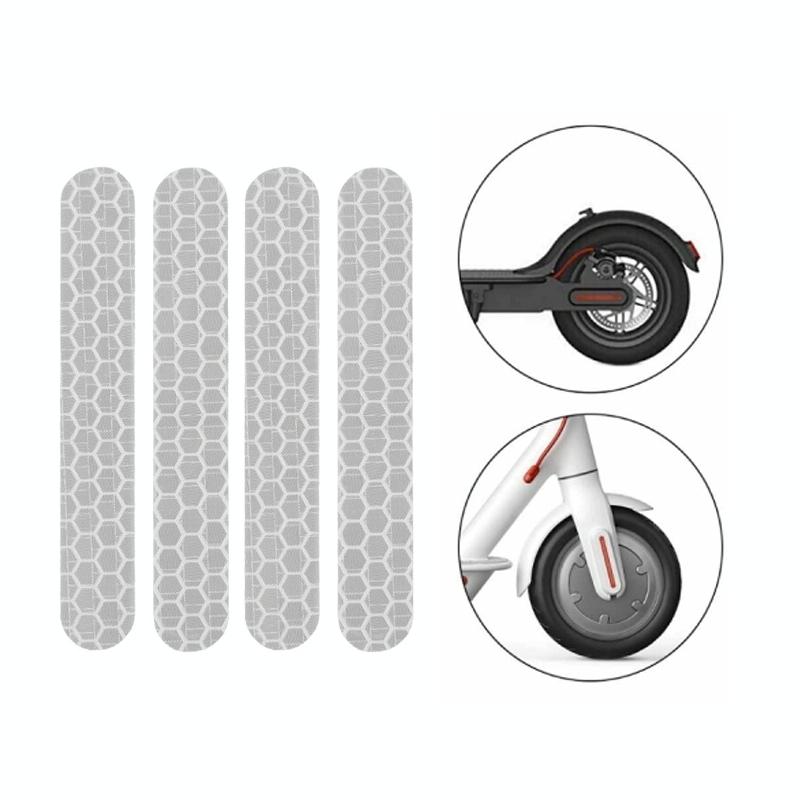 Reflective Stickers For Ninebot Max G30 Scooter White Accessories Parts