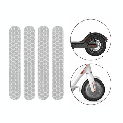 Reflective Stickers For Ninebot Max G30 Scooter White Accessories Parts