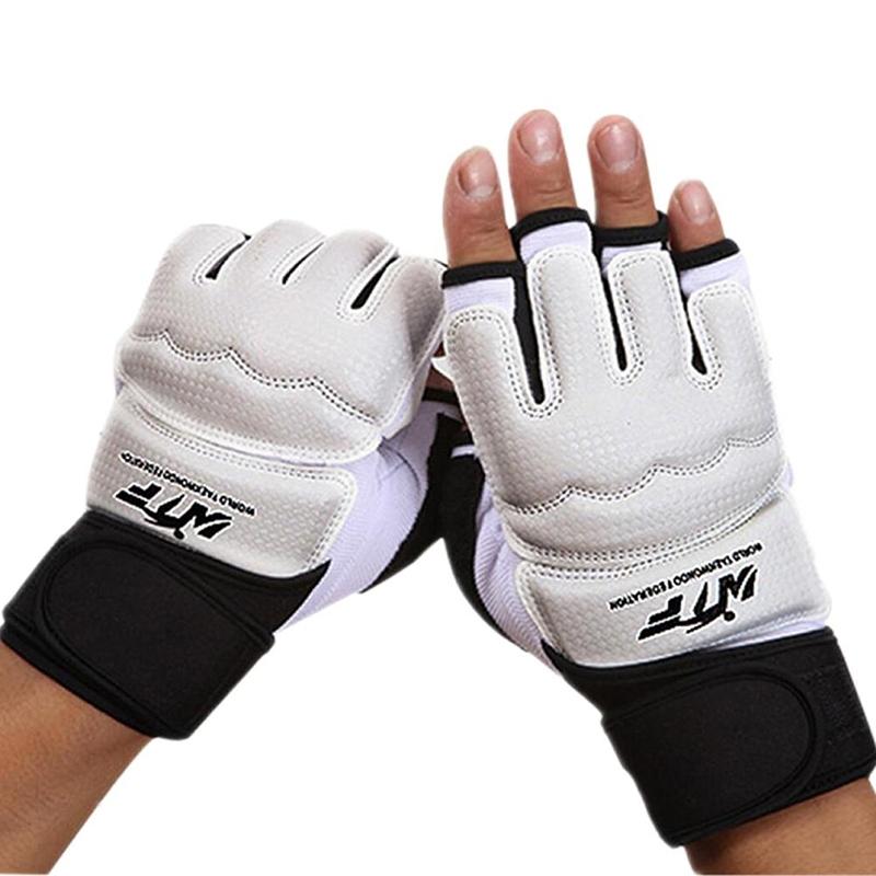 Adults Half Finger Sandbag Training Boxing Gloves Pu Leather Gloves Boxing