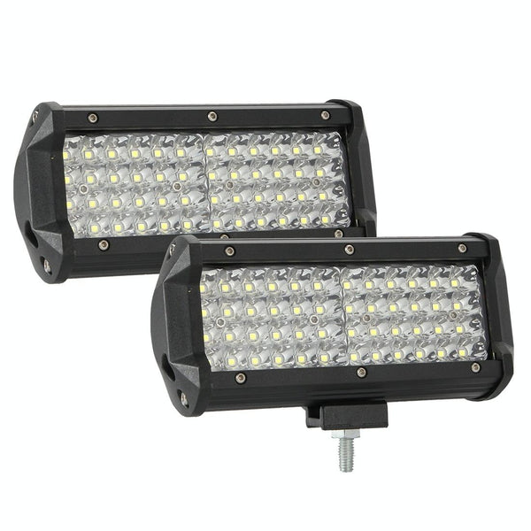 28W 10 30V Dc 6000K 7 Inch 40 Leds Offroad Truck Car Driving Light Work Spotlight Fog Led Car Lights
