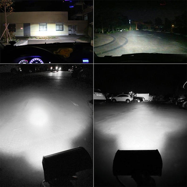28W 10 30V Dc 6000K 7 Inch 40 Leds Offroad Truck Car Driving Light Work Spotlight Fog Led Car Lights