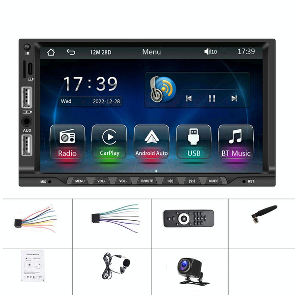 7 Inch Car Mp5 Player Carplay / Android Auto Mirror Link Bluetooth With Ahd Camera Other Car Video