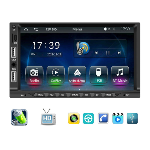 7 Inch Car Mp5 Player Carplay / Android Auto Mirror Link Bluetooth With Ahd Camera Other Car Video